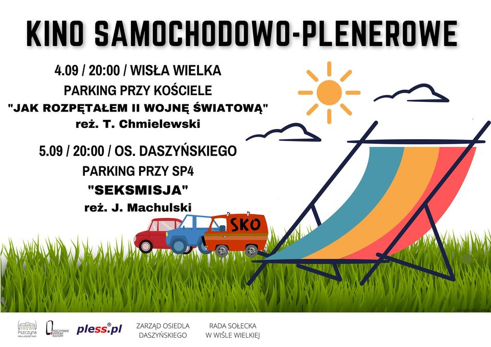 Kino Samochodowo-Plenerowe zawita do Wisły Wielki