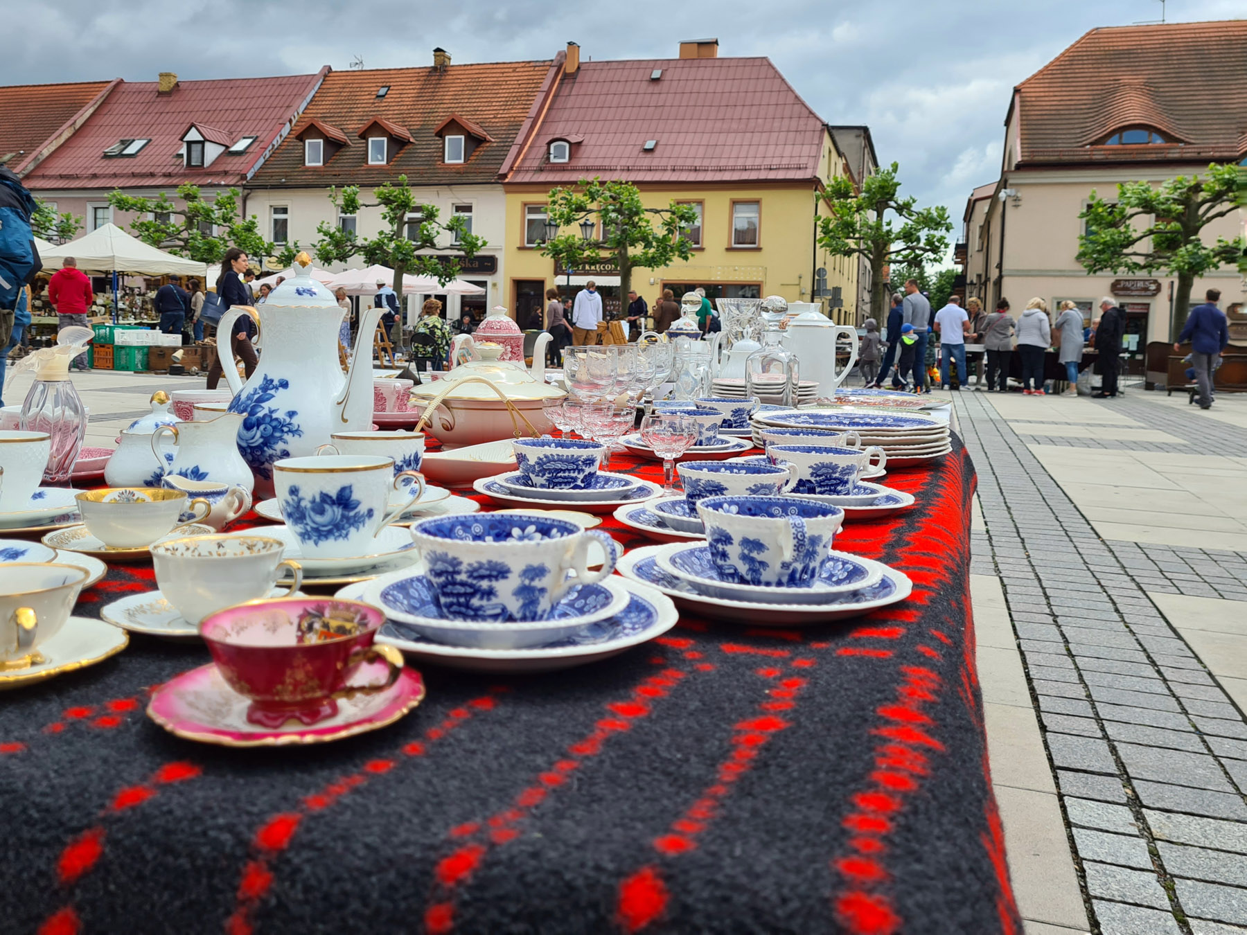 Na pszczyński rynek powrócił jarmark staroci