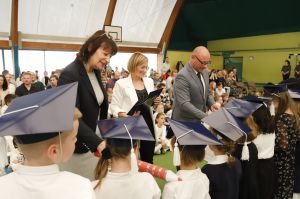 Pasowania pierwszoklasistów w ZSP w Studzienicach
