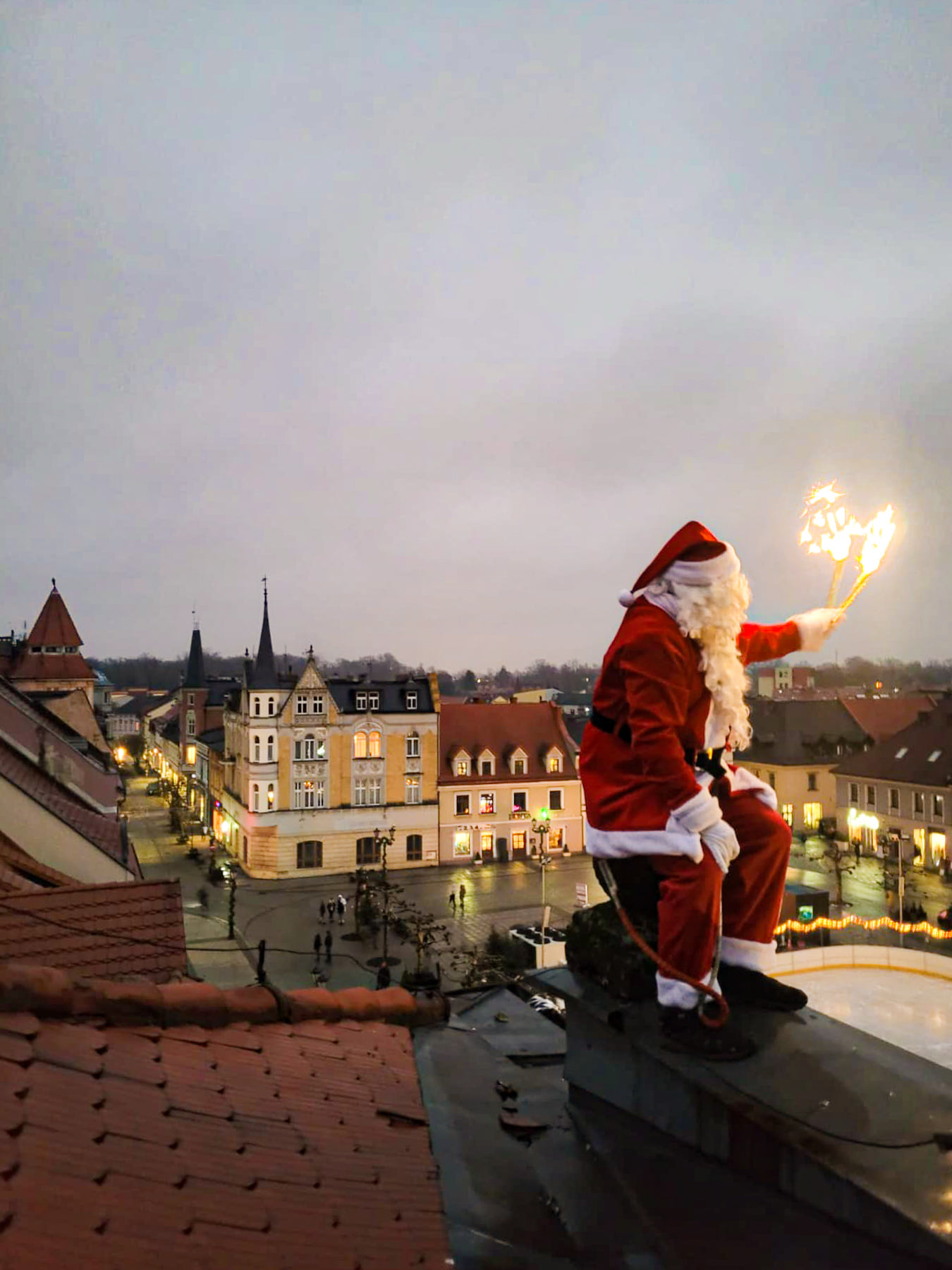 Pszczyna budzi Świętego Mikołaja!


