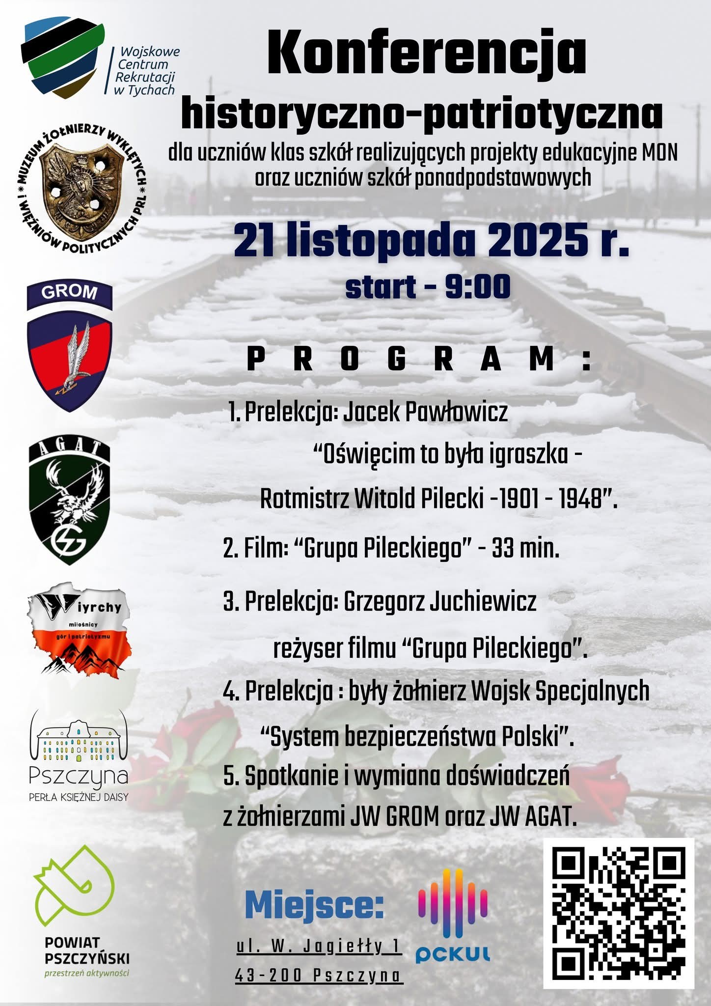 Konferencja historyczno-patriotyczna w Pszczynie. 