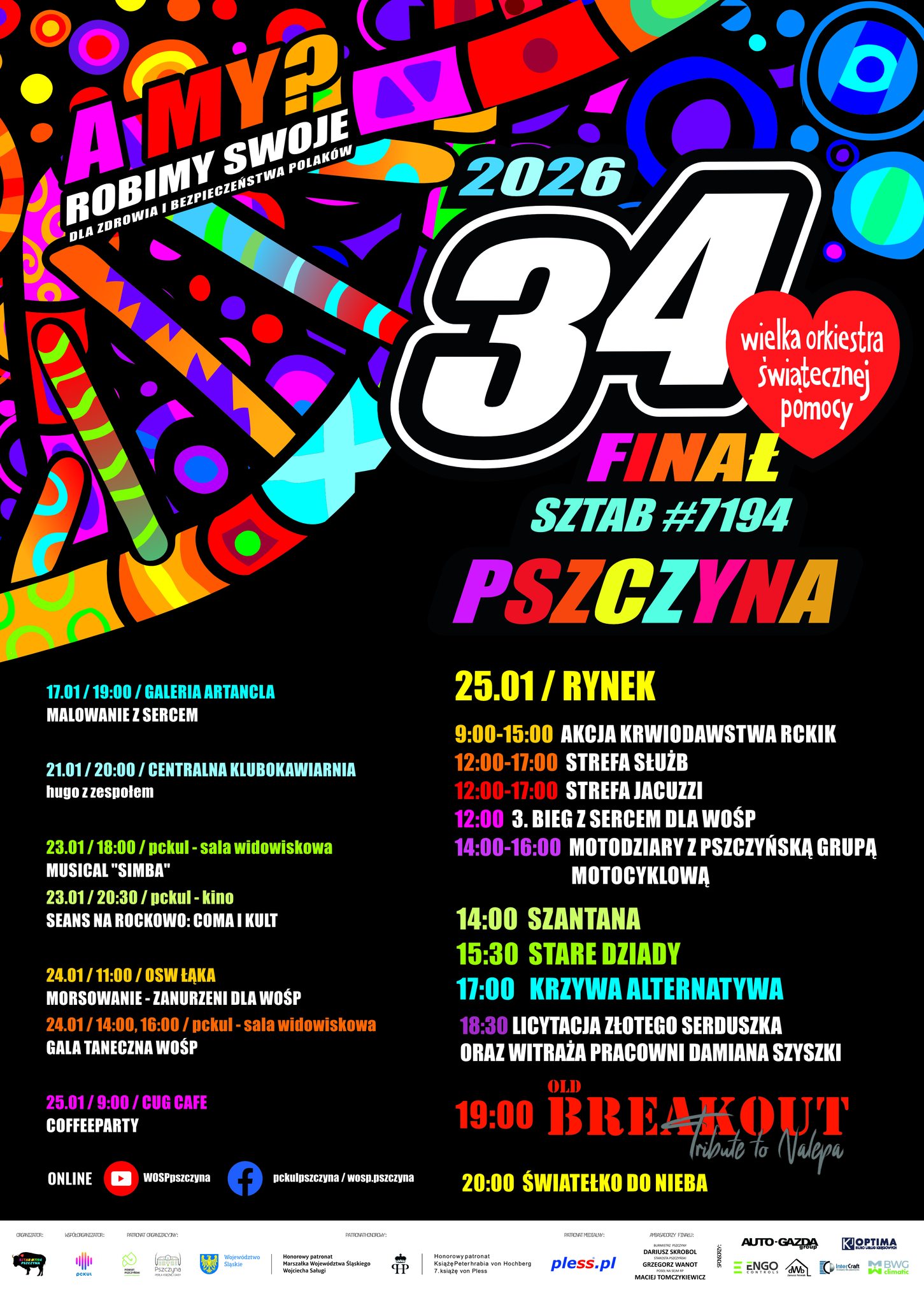 34. Finał Wielkiej Orkiestry Świątecznej Pomocy