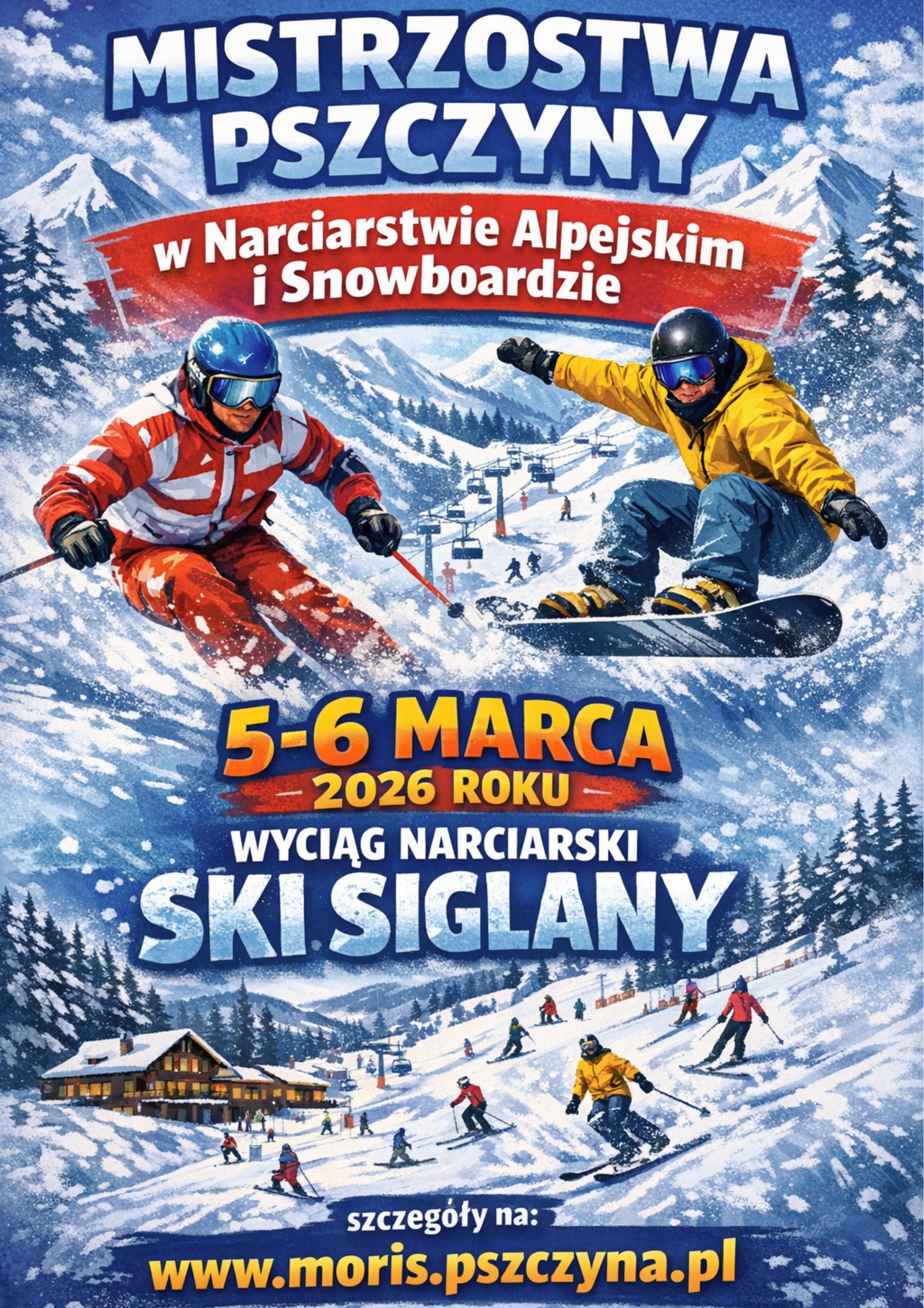 Mistrzostwa Pszczyny w Narciarstwie Alpejskim i Sn