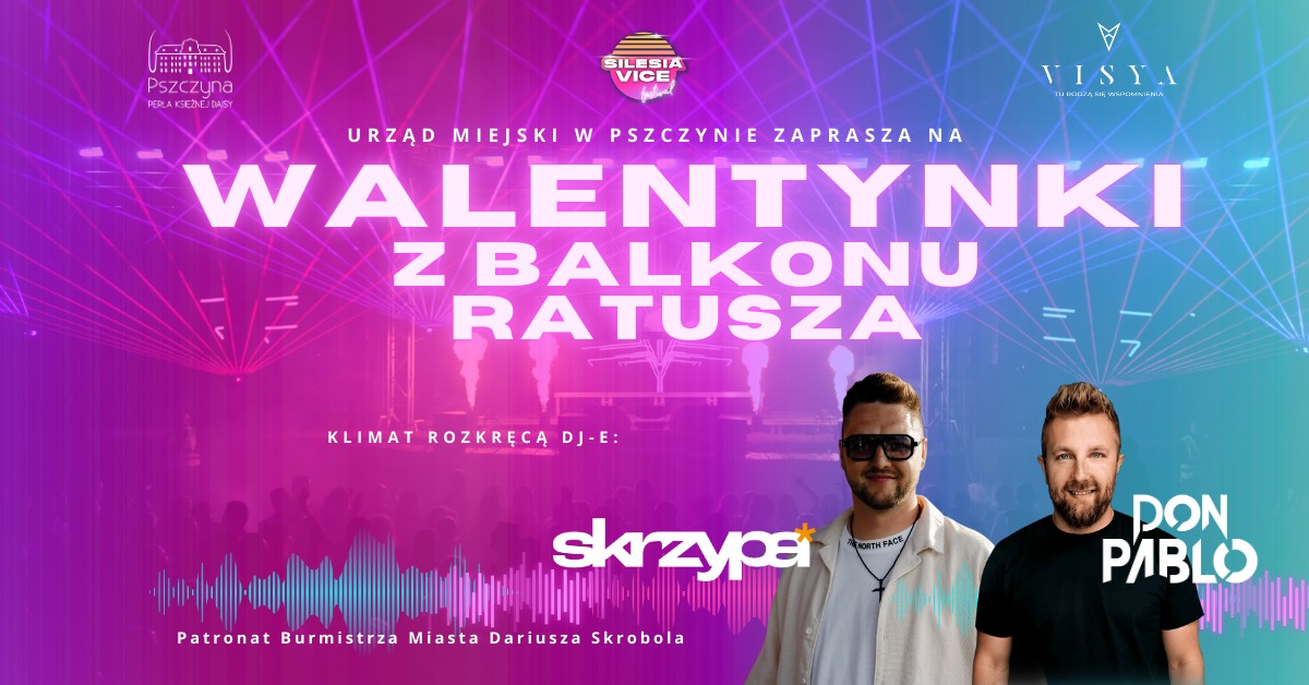 Walentynkowy wieczór w sercu Pszczyny
