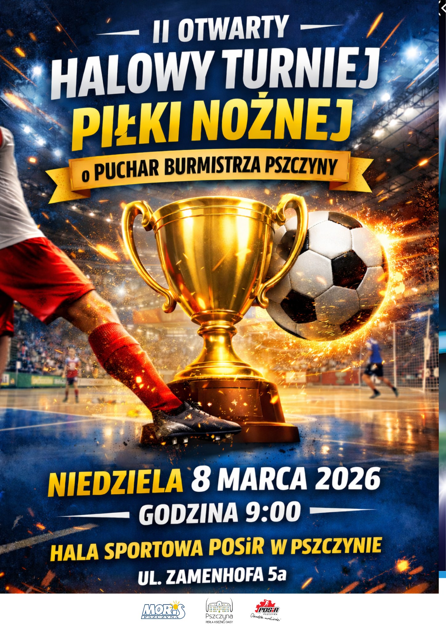 II Otwarty Halowy Turniej Piłki Nożnej o Puchar 