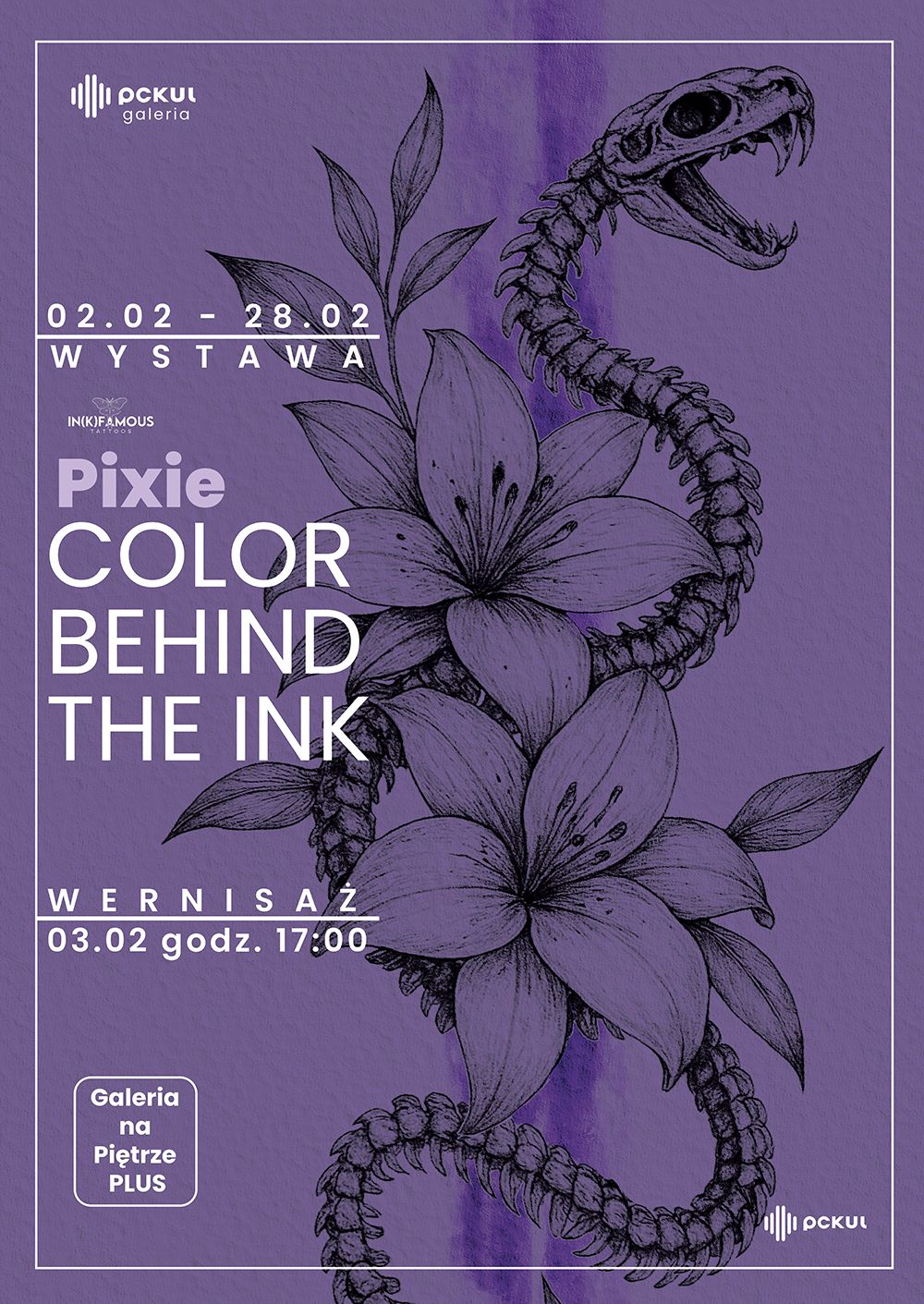 „COLOR BEHIND THE INK” - nowa wystawa w Galeri