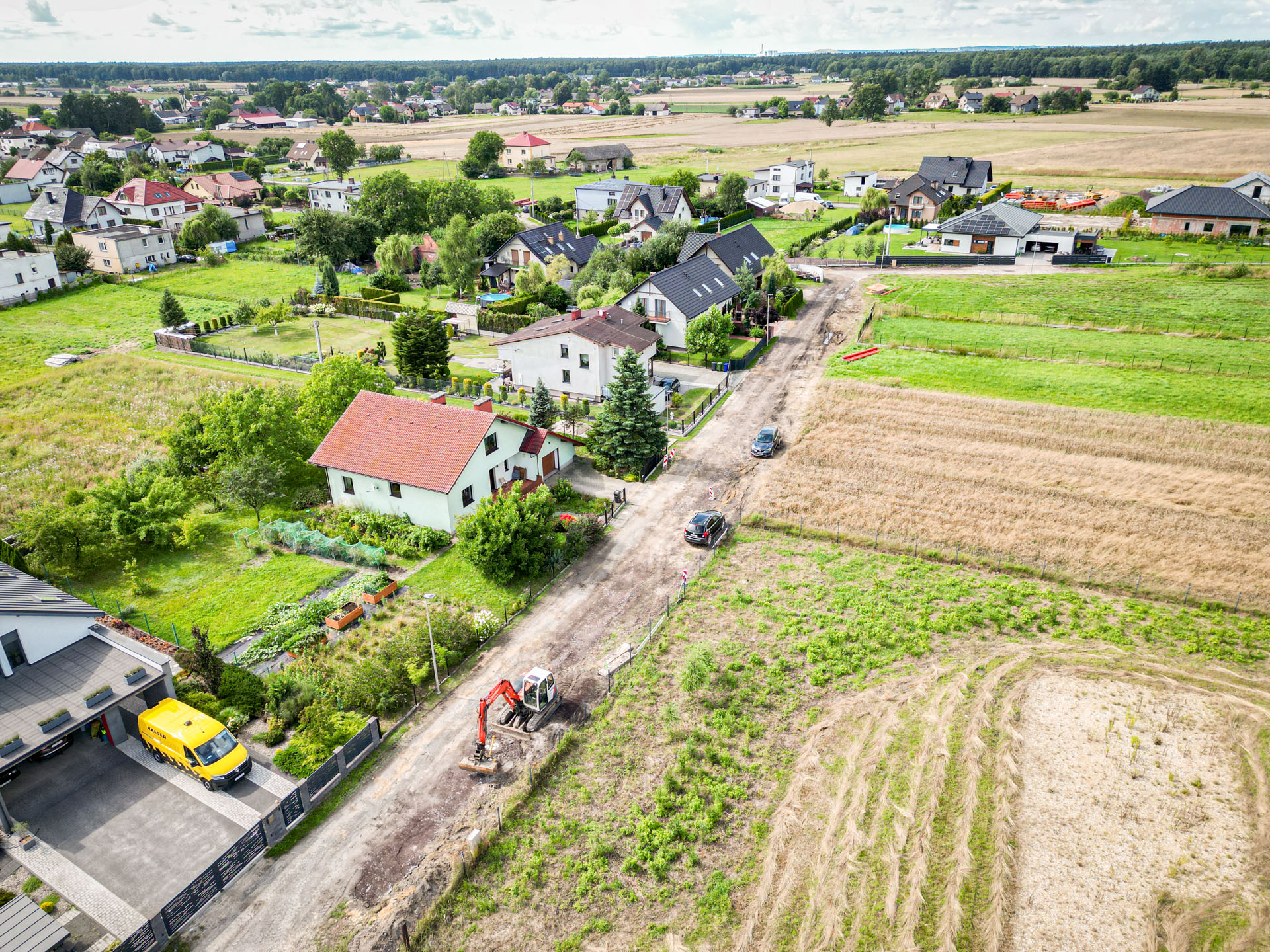 Przebudowa ulicy Wilczej w Studzienicach - zdjęci