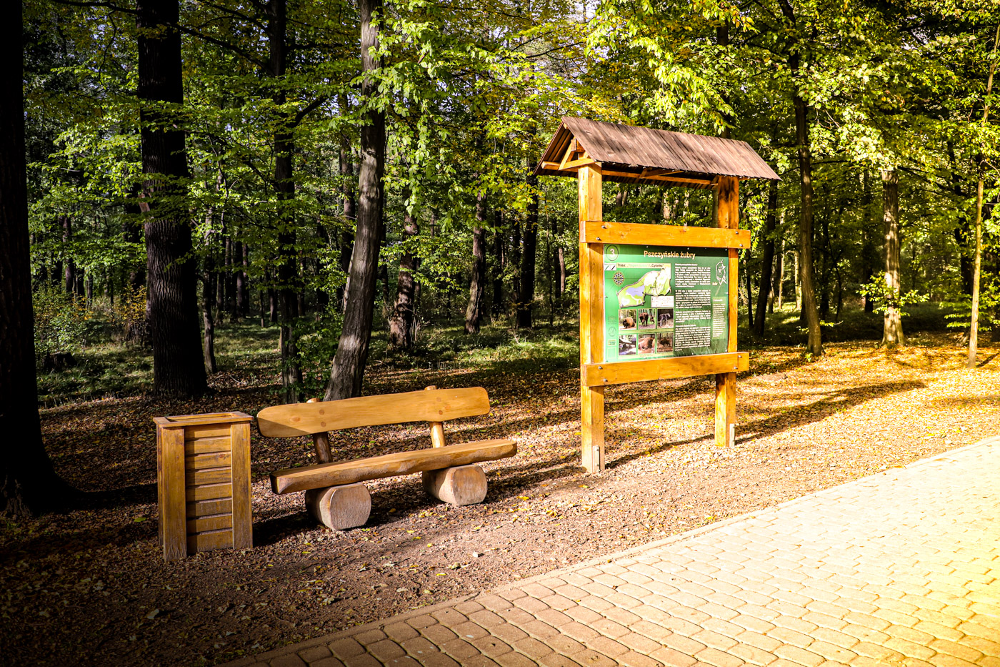 W pszczyńskim parku powstała ścieżka edukacyjn