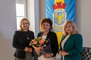 Podziękowania dla Gabrieli Jonderko za wieloletni