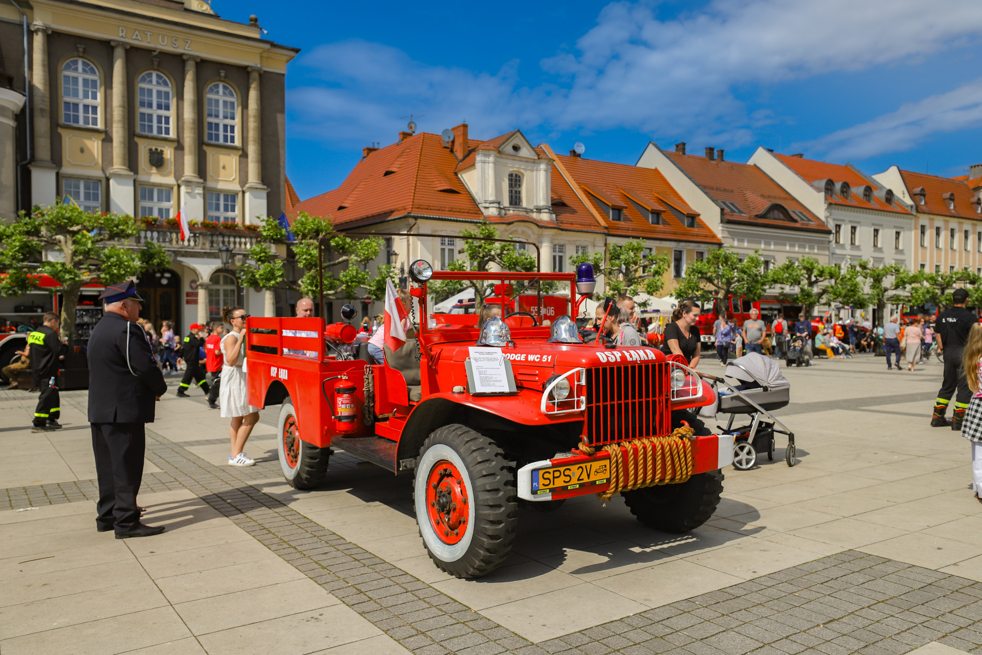 Piknik strażacki na rynku w Pszczynie - zdjęcia