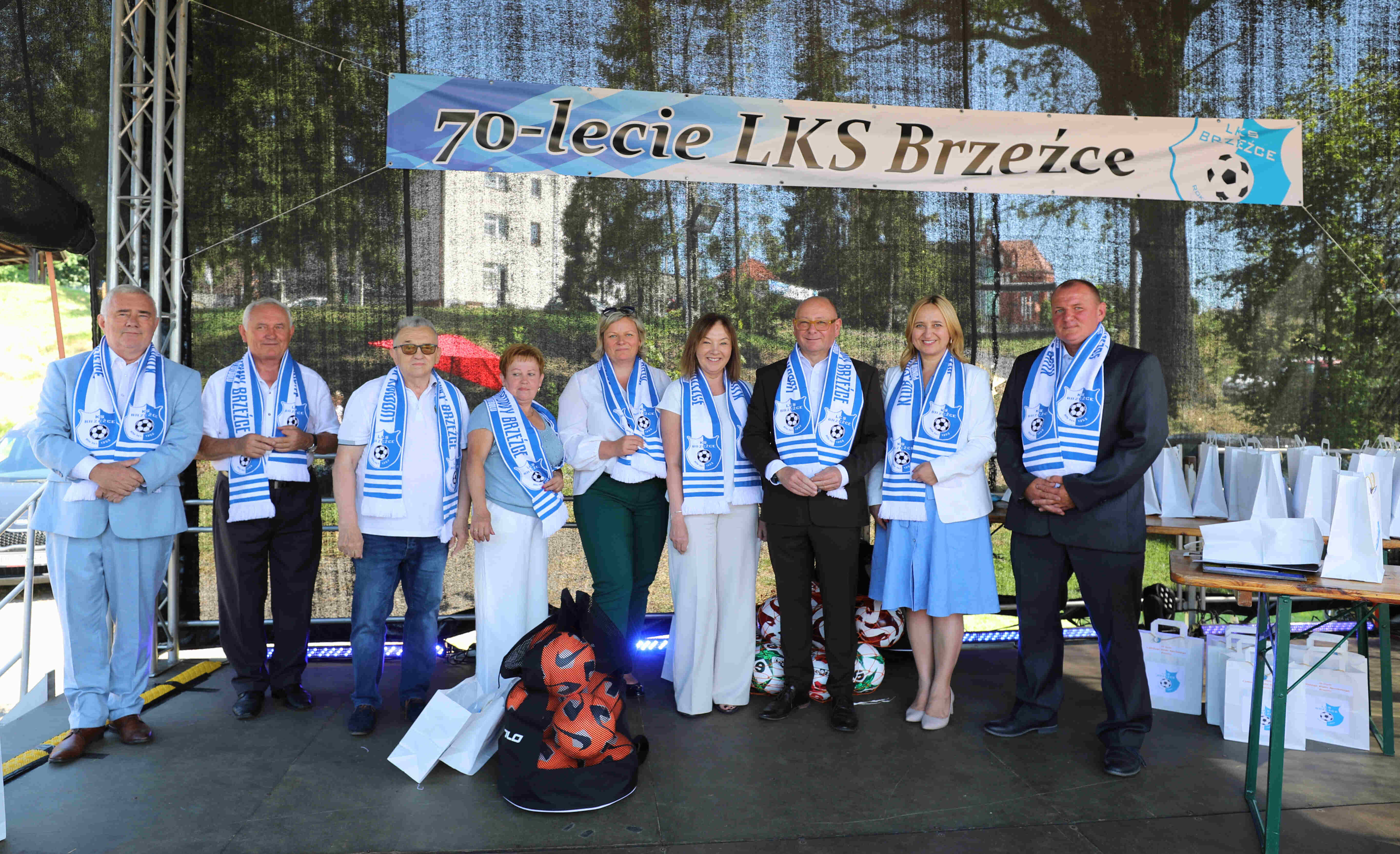Jubileusz 70-lecia LKS Brzeźce - piłkarskie świ