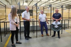 Oficjalne otwarto nowoczesną strzelnicę sportow�