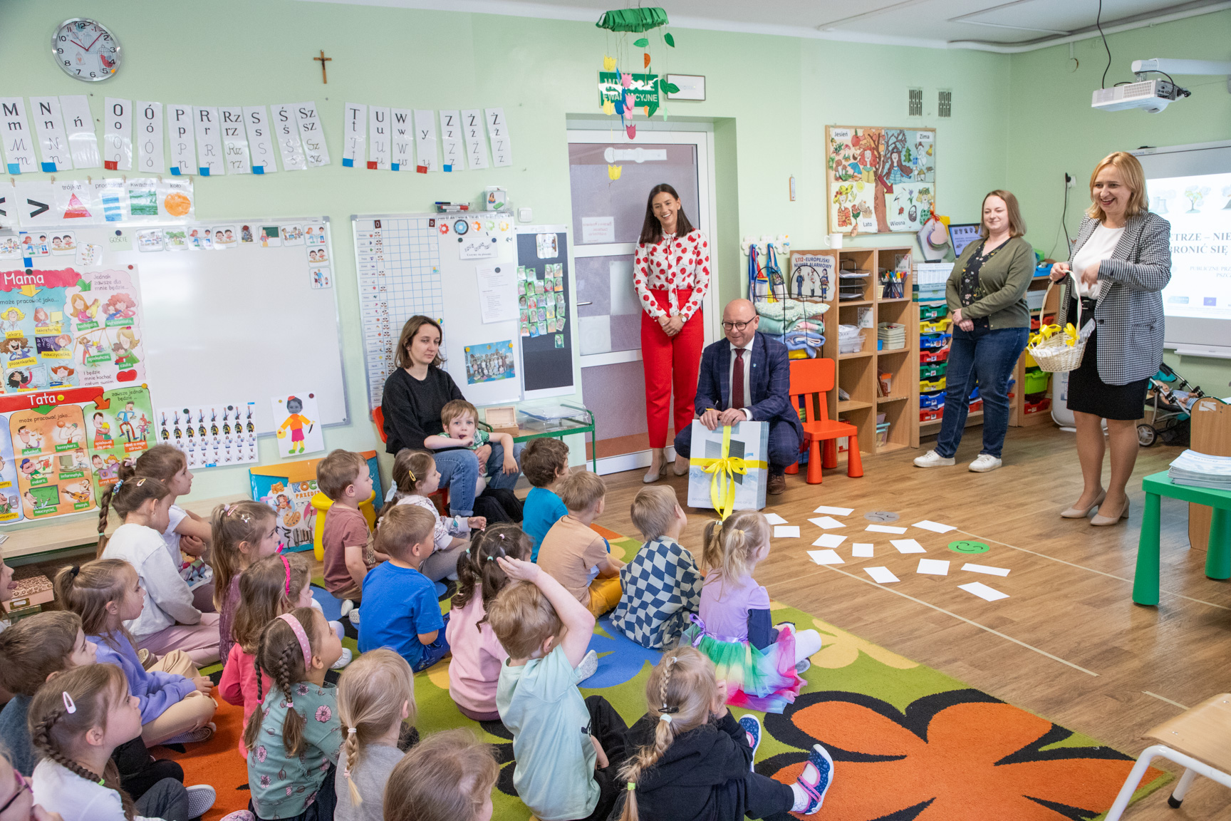 Przedszkolaki z Pszczyny uczą się o czystym powi