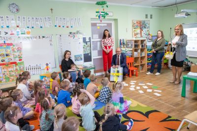 Przedszkolaki z Pszczyny uczą się o czystym powietrzu