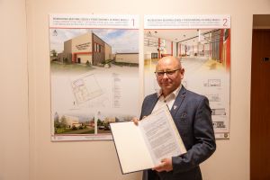 Umowa na budowę sali gimnastycznej w Wiśle Małe