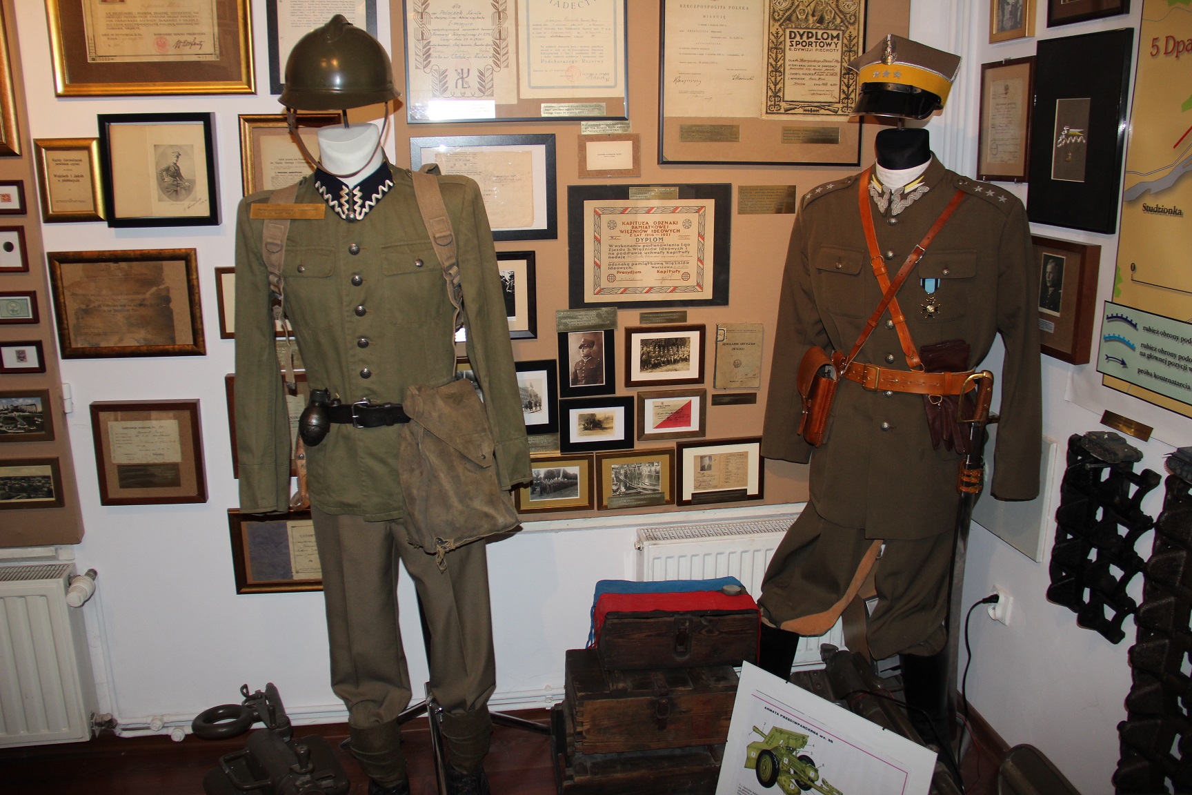 Pięć lat działalności Muzeum Militarnych Dziej