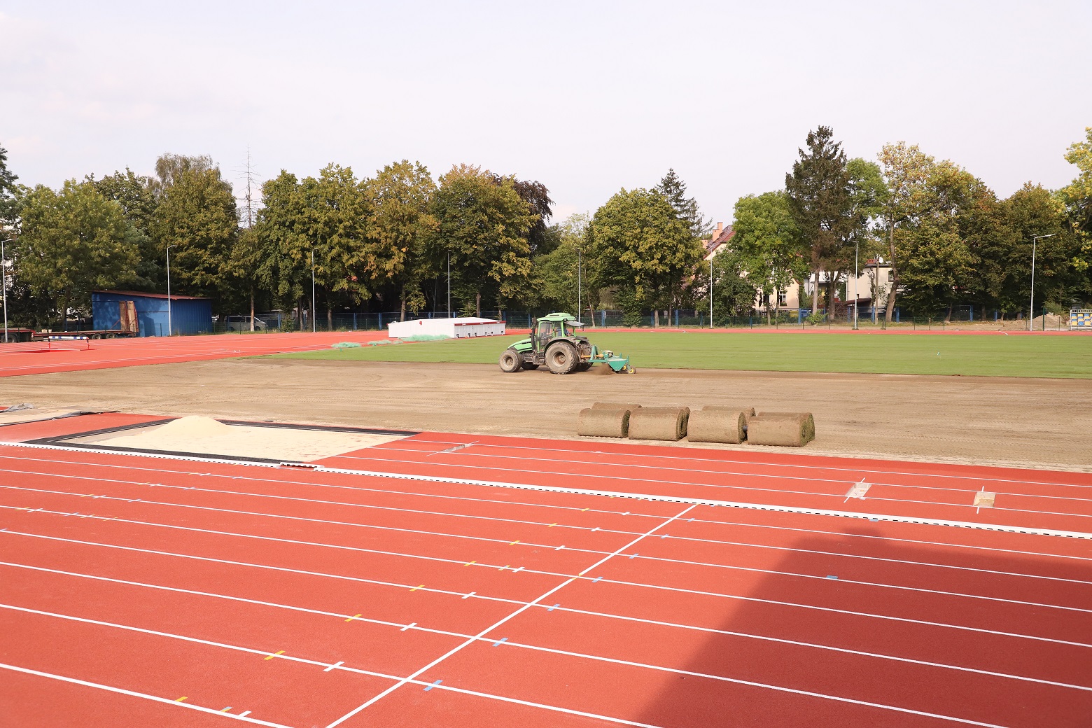 Nowa murawa na stadionie