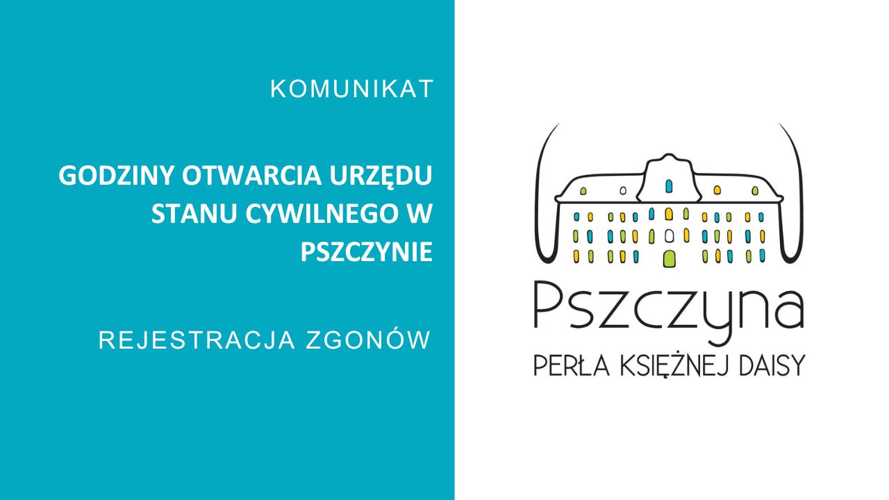 Godziny otwarcia Urzędu Stanu Cywilnego