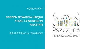 Godziny otwarcia Urzędu Stanu Cywilnego