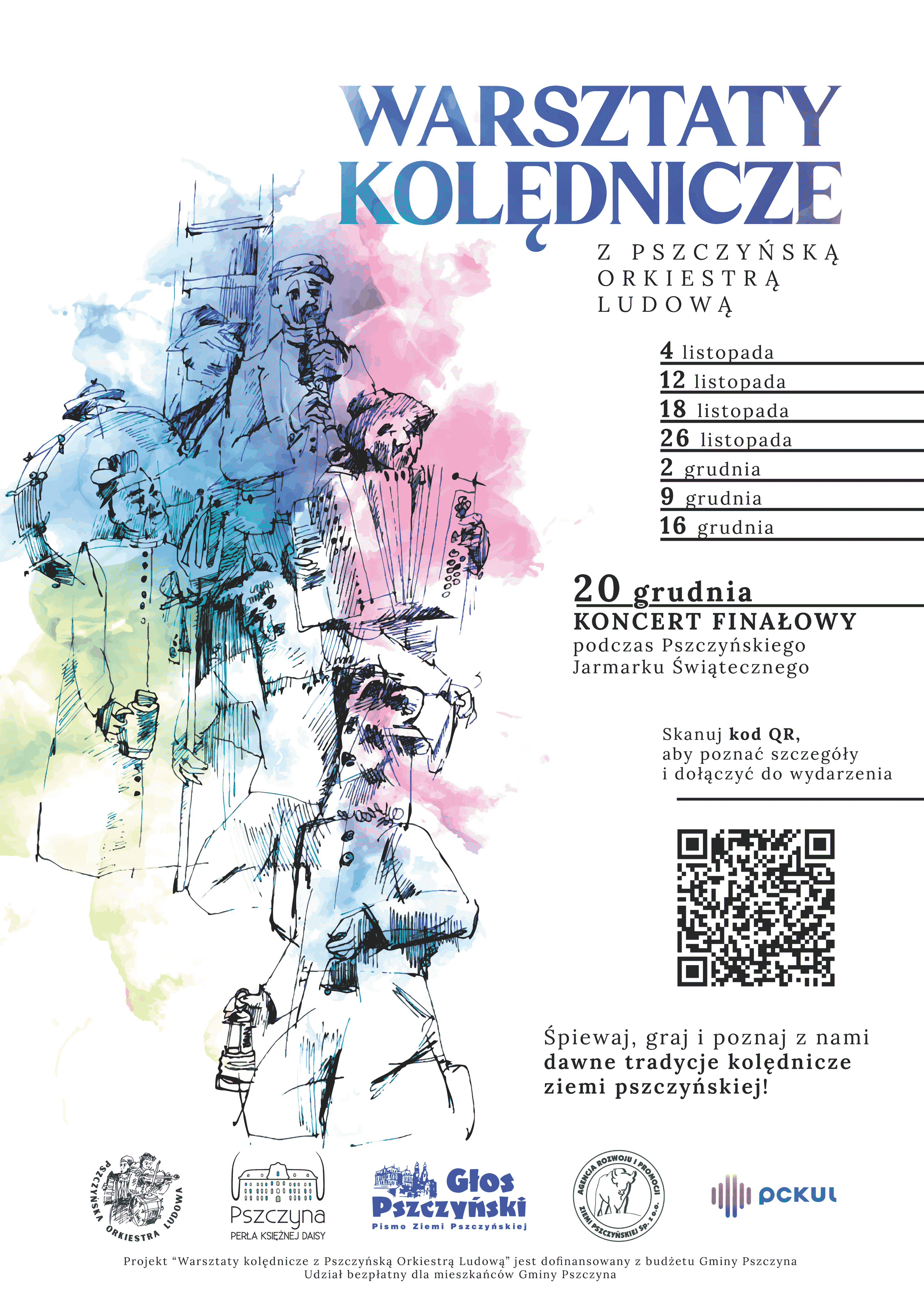 Warsztaty kolędnicze z Pszczyńską Orkiestrą Lu