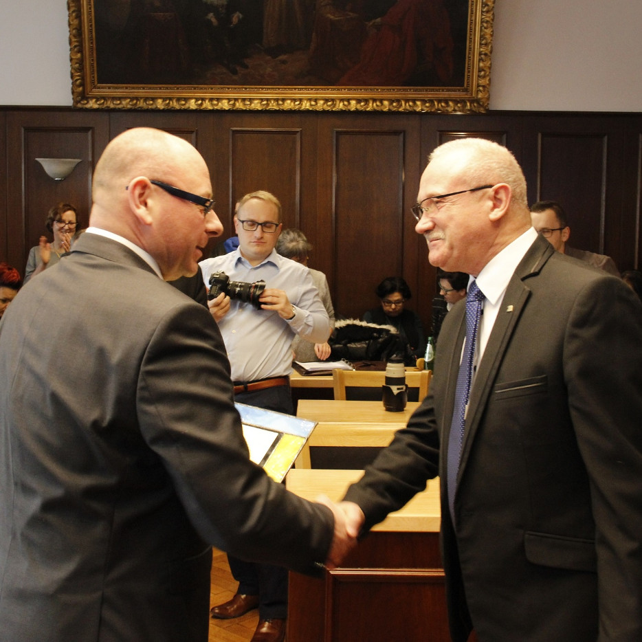 Burmistrz podziękował za współpracę