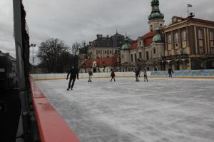 Pierwszy weekend z lodowiskiem