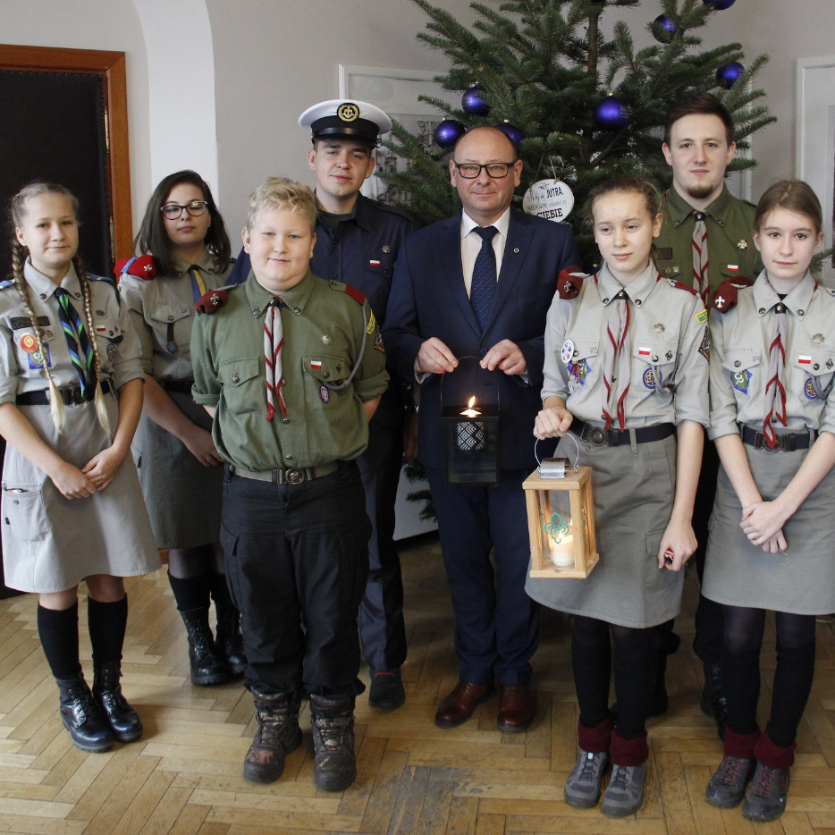 Betlejemskie Światło Pokoju dotarło do Pszczyny