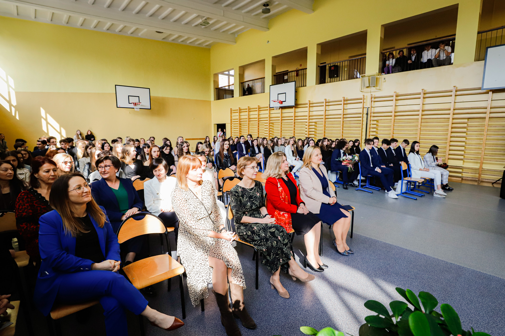 Maturzyści III LO w Pszczynie odebrali świadectw