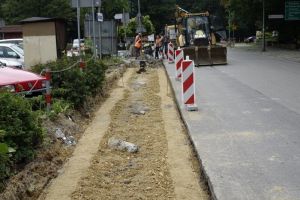 Remont rynku: Najpierw chodnik na ul. Wojska Polsk