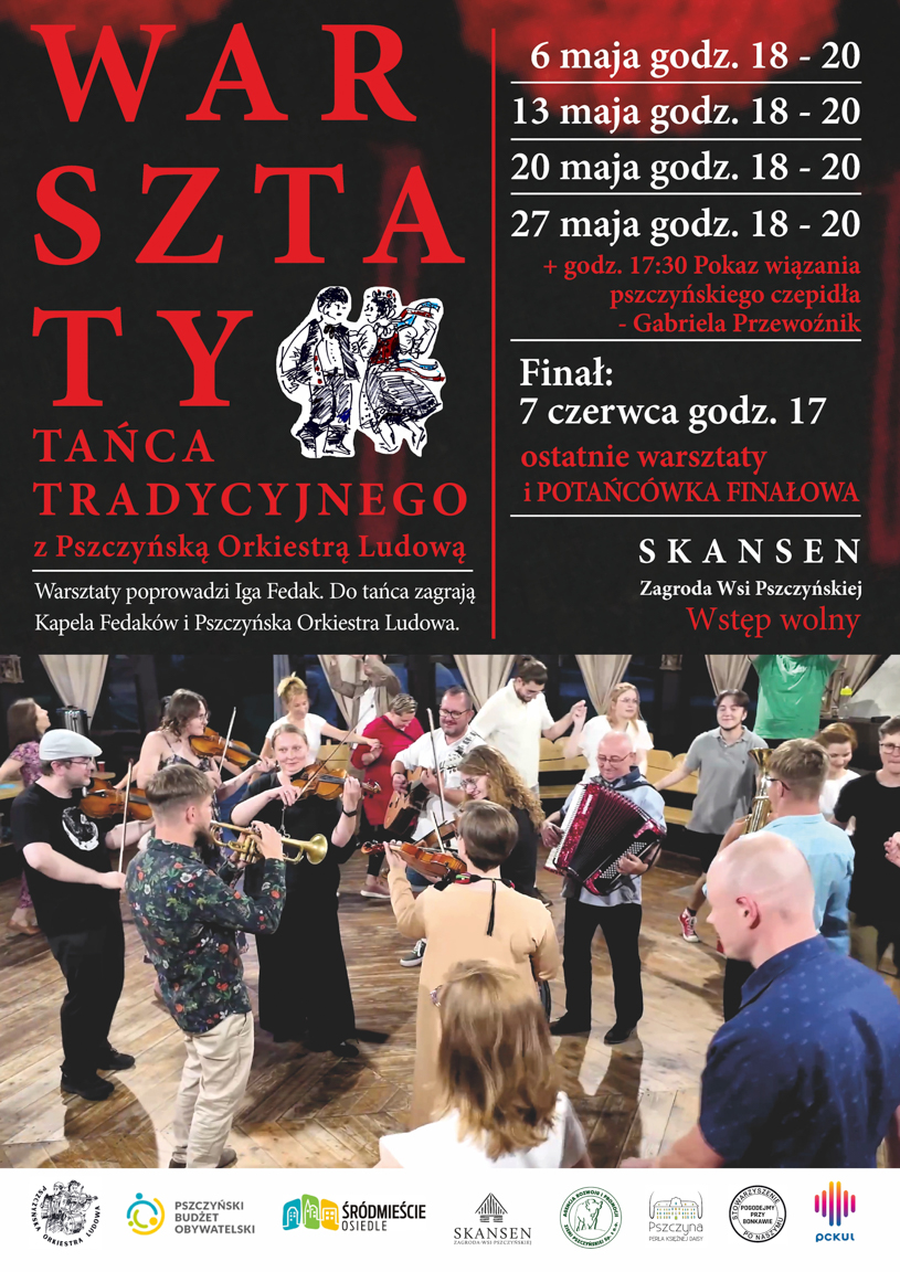 Maj z tańcem i muzyką w Skansenie! Warsztaty ta