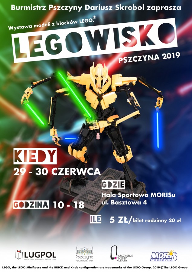 Wystawa modeli z klocków Lego