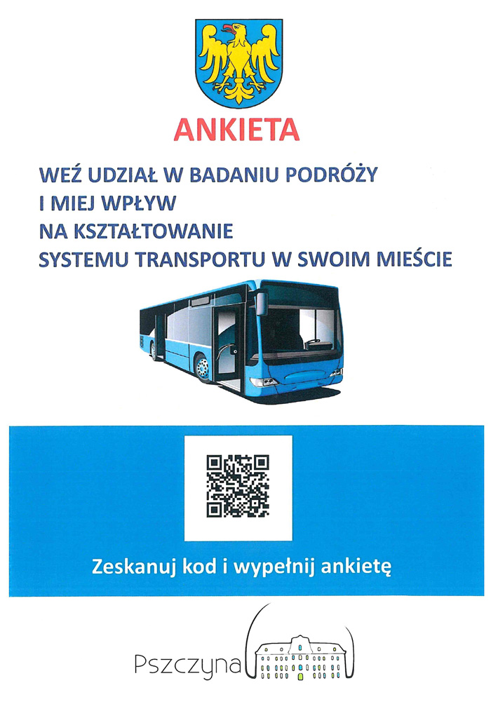 Ankieta dotycząca komunikacji autobusowej w Pszcz