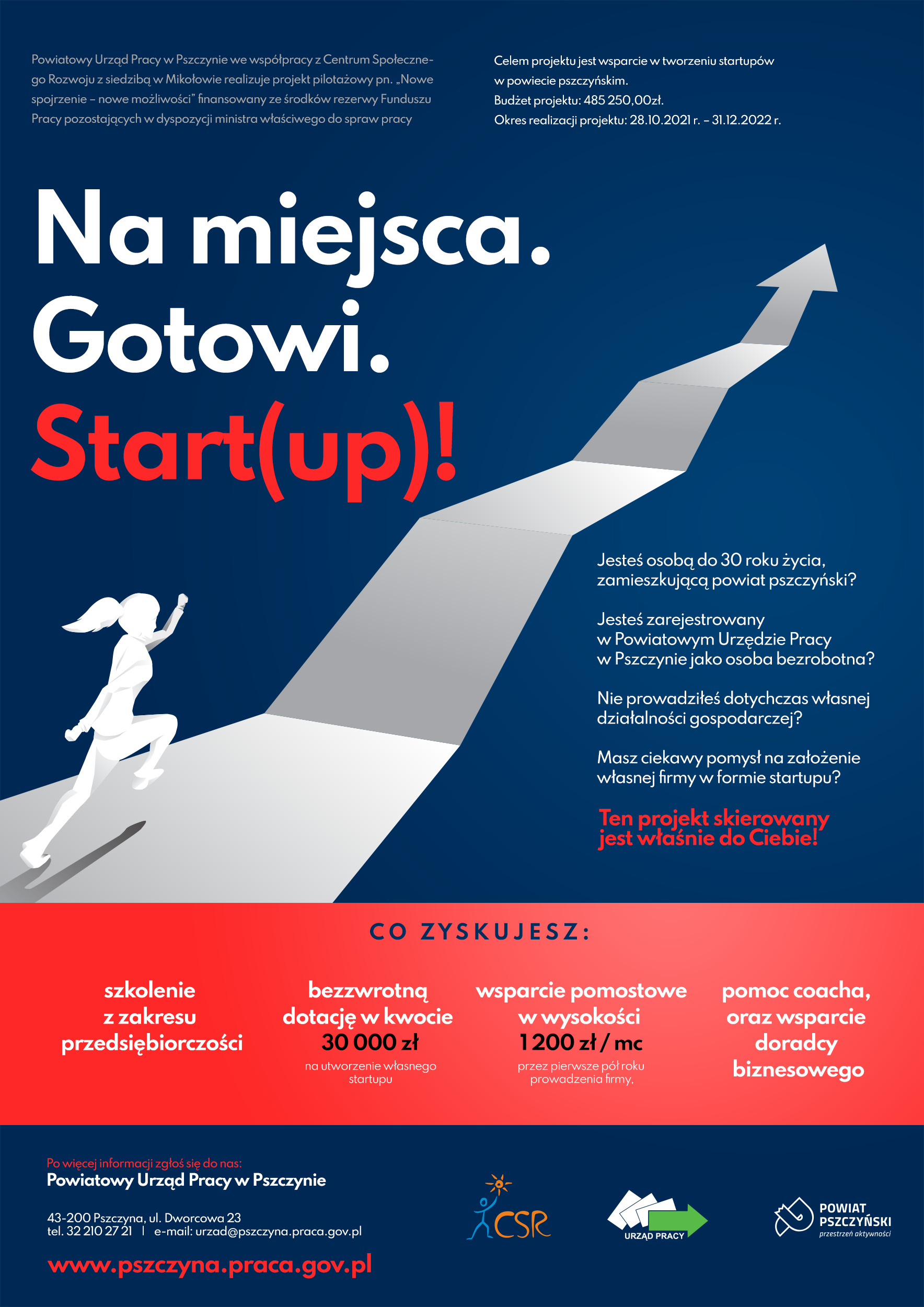 Projekt pilotażowy „Na miejsca. Gotowi. Start(u