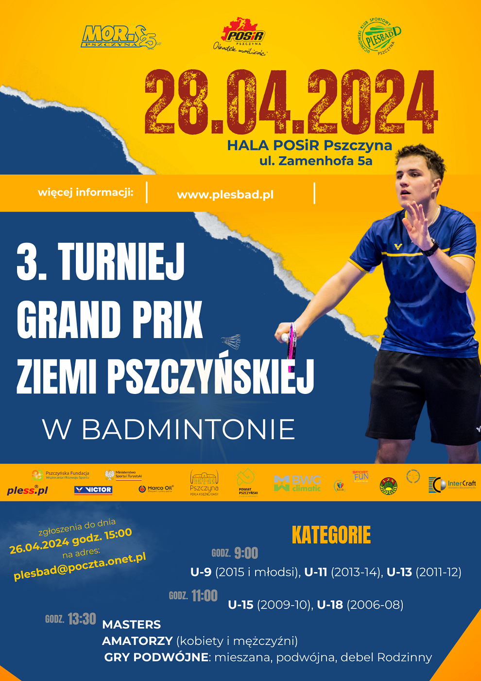 Turniej Grand Prix Ziemi Pszczyńskiej w badminton