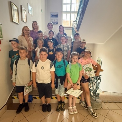 Uczniowie z gminnych szkół odwiedzili pszczyński ratusz - 25.05.2025