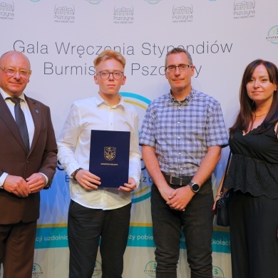 III Gala Stypendystów Burmistrza Pszczyny - 28.08.2025
