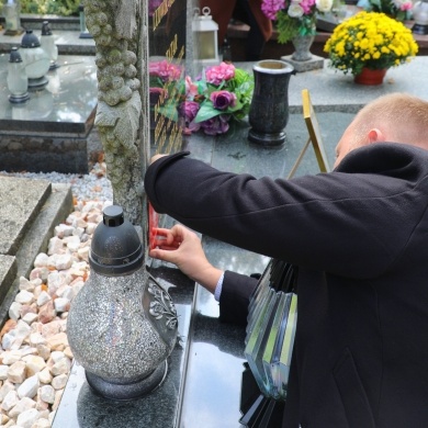 Uroczystość oznaczenia znakiem pamięci „Tobie Polsko” grobów powstańców śląskich - Józefa Zupoka oraz Hermana Kapela - 08.10.2025