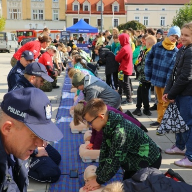 Bicie rekordu pierwszej pomocy w Pszczynie #Sztab7194 - 16.10.2025