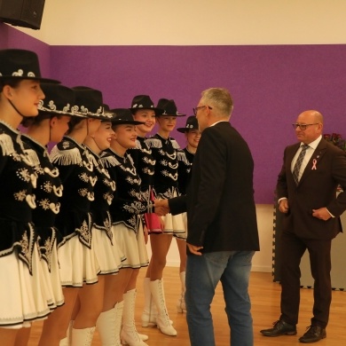 Spotkanie Burmistrza z Mażoretkami Fresh Pszczyna - 14.10.2025