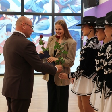 Spotkanie Burmistrza z Mażoretkami Fresh Pszczyna - 14.10.2025