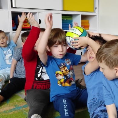II Niebieska Olimpiada Sportowa w Przedszkolu nr 6 z Oddziałami Specjalnymi