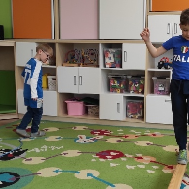 II Niebieska Olimpiada Sportowa w Przedszkolu nr 6 z Oddziałami Specjalnymi