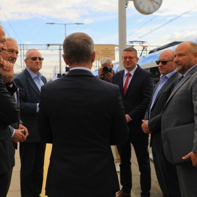 Briefing prasowy w Kolei Śląskich z okazji ponownego otwarcia linii Rybnik - Pszczyna - 31.08.2026