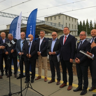 Briefing prasowy w Kolei Śląskich z okazji ponownego otwarcia linii Rybnik - Pszczyna - 31.08.2026