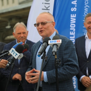 Briefing prasowy w Kolei Śląskich z okazji ponownego otwarcia linii Rybnik - Pszczyna - 31.08.2026