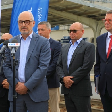 Briefing prasowy w Kolei Śląskich z okazji ponownego otwarcia linii Rybnik - Pszczyna - 31.08.2026