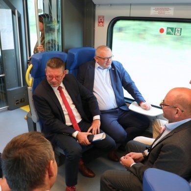Briefing prasowy w Kolei Śląskich z okazji ponownego otwarcia linii Rybnik - Pszczyna - 31.08.2026