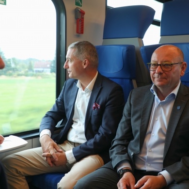 Briefing prasowy w Kolei Śląskich z okazji ponownego otwarcia linii Rybnik - Pszczyna - 31.08.2026