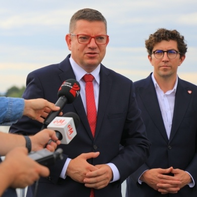 Briefing prasowy Wód Polskich na zaporze Zbiornika Łąka - 31.08.2026
