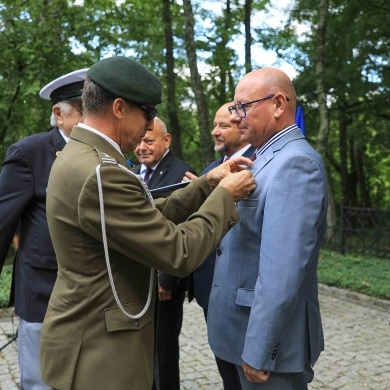 Obchody 1 września na cmentarzu 